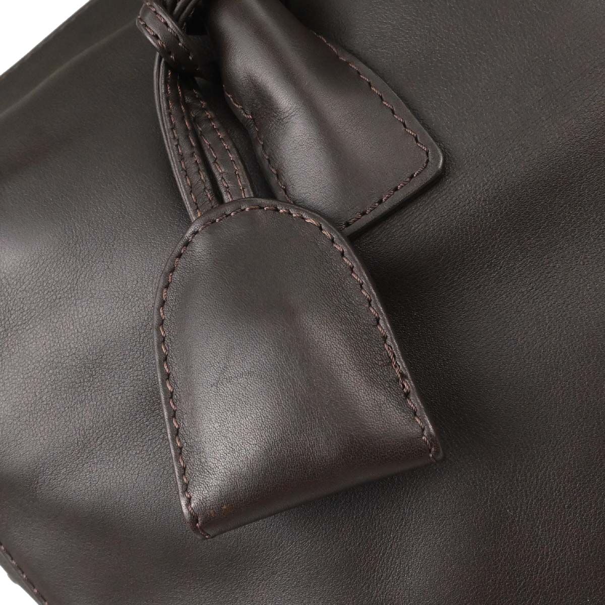 Chanel Brown Calfskin Travel Handbag