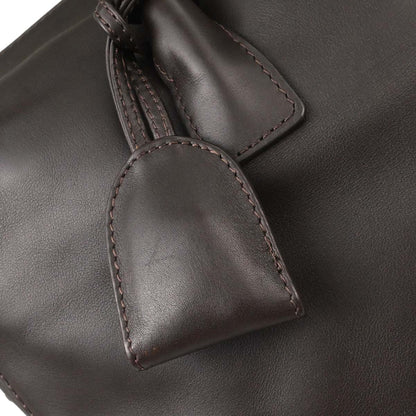 Chanel Brown Calfskin Travel Handbag