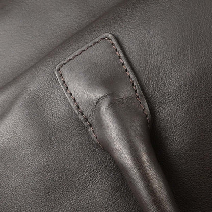 Chanel Brown Calfskin Travel Handbag