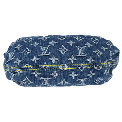 Louis Vuitton Blue Monogram Denim Pleaty Handbag M95020