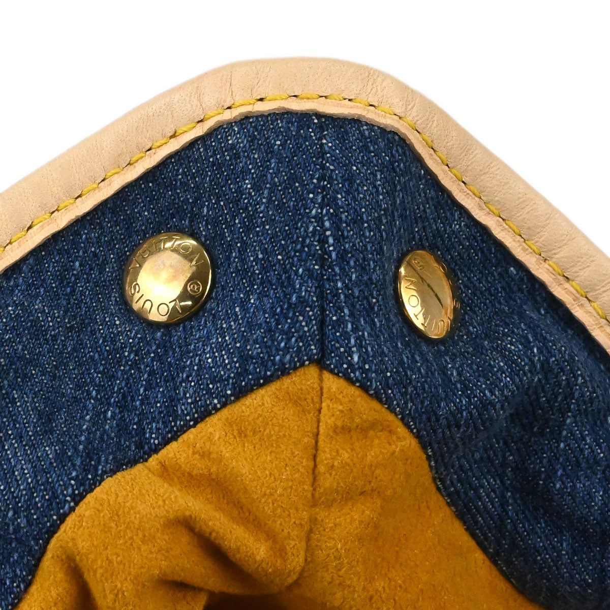 Louis Vuitton Blue Monogram Denim Pleaty Handbag M95020