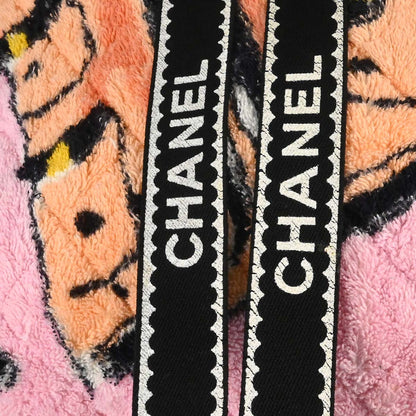 Chanel 1991-1994 Pink Terry Cloth Backpack
