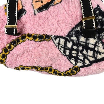 Chanel 1991-1994 Pink Terry Cloth Backpack