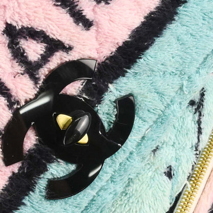 Chanel 1991-1994 Pink Terry Cloth Backpack