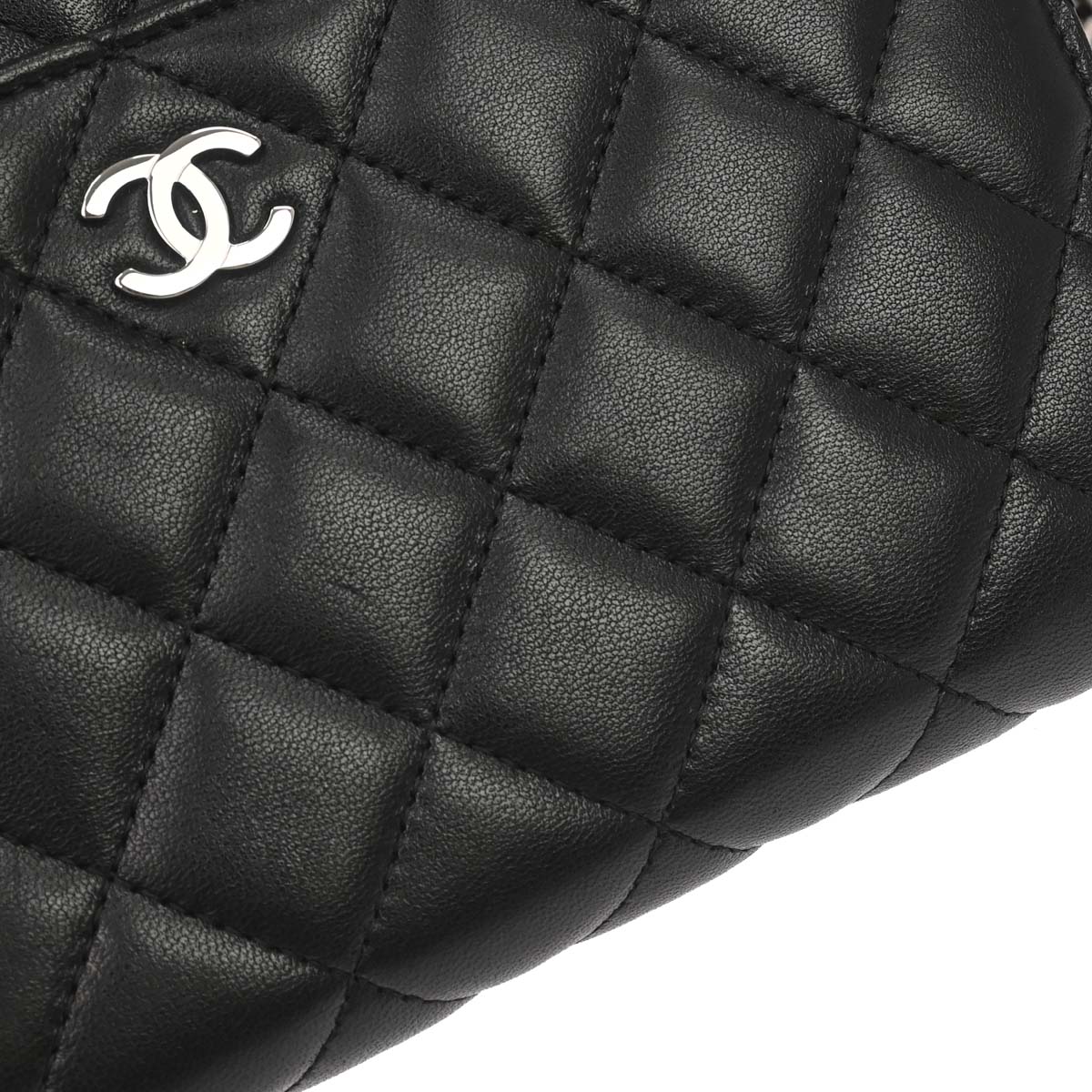 Chanel 2009-2010 Black Lambskin WOC Wallet on Chain Bag