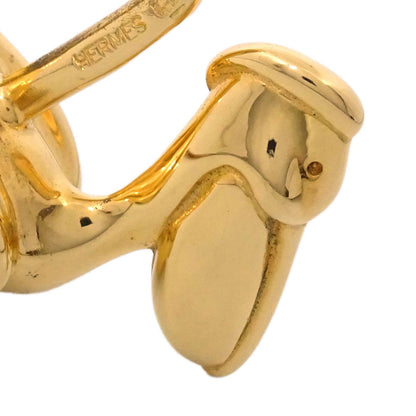 Hermes Pelican Motif 1992 Limited Cadena Padlock Gold Bag Charm