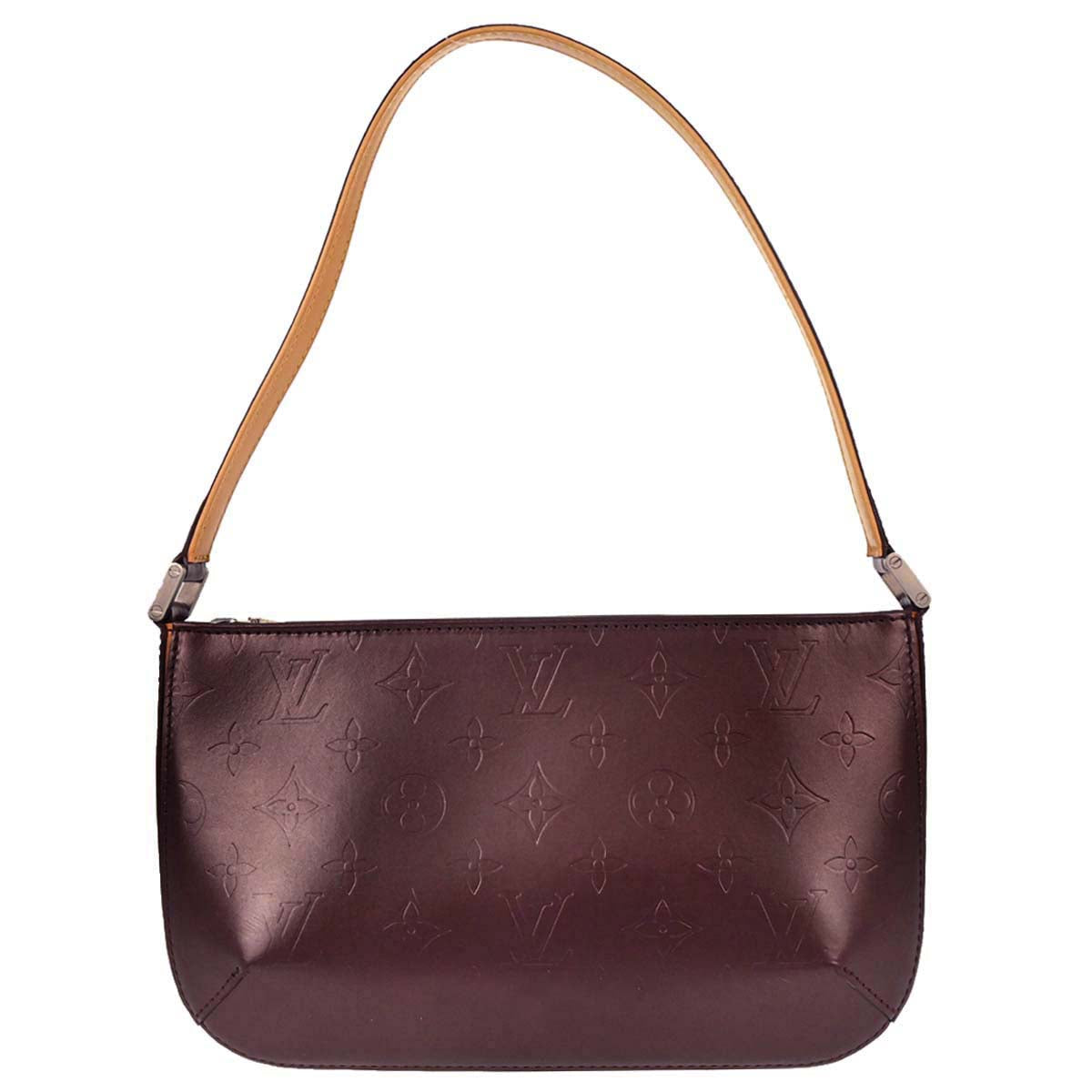 Louis Vuitton Purple Monogram Mat Fowler Handbag M55146