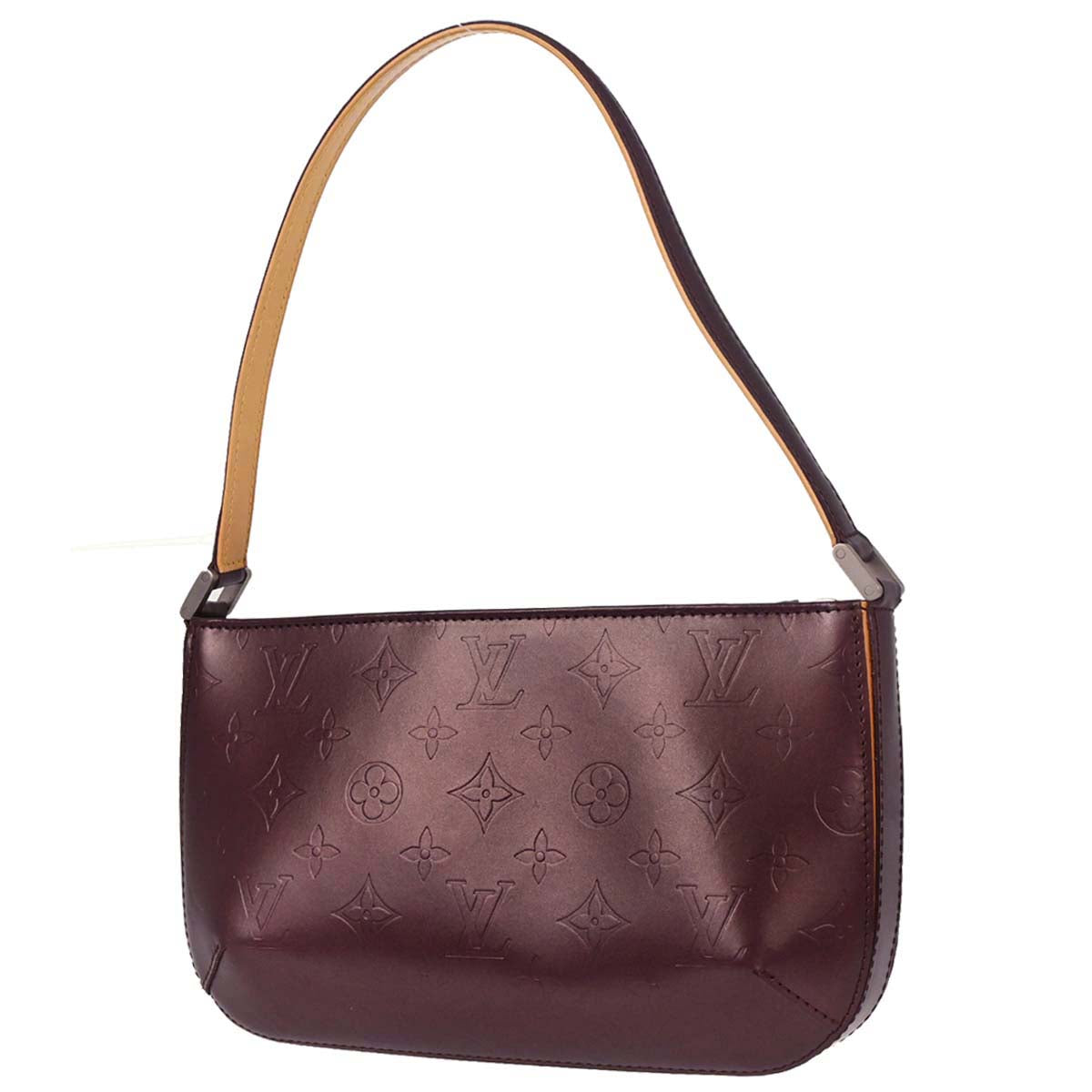 Louis Vuitton Purple Monogram Mat Fowler Handbag M55146
