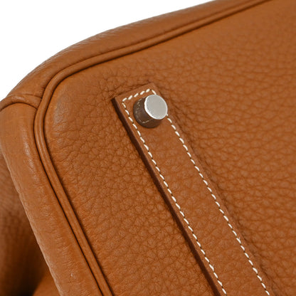 Hermes Gold Togo Birkin 35 Handbag