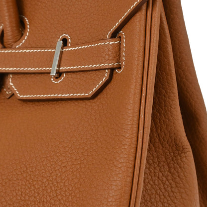 Hermes Gold Togo Birkin 35 Handbag