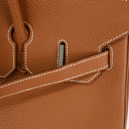 Hermes Gold Togo Birkin 35 Handbag