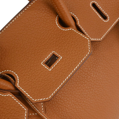 Hermes Gold Togo Birkin 35 Handbag