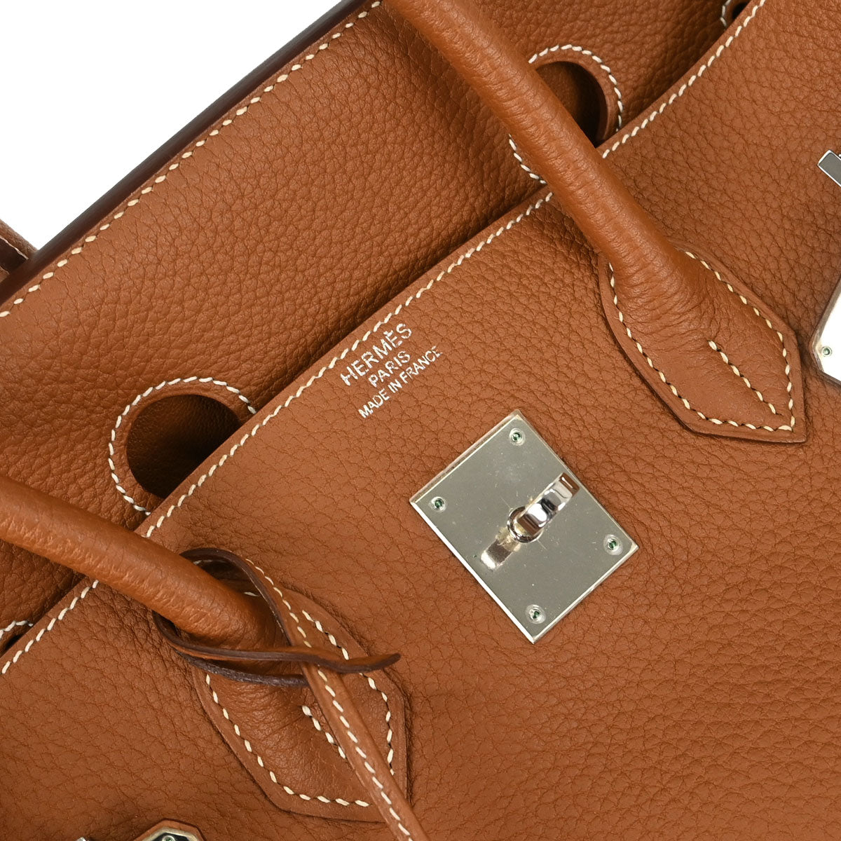 Hermes Gold Togo Birkin 35 Handbag