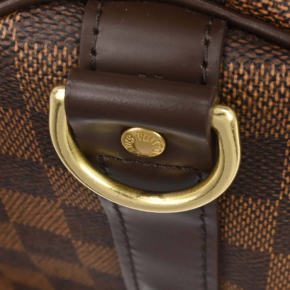 Louis Vuitton 2011 Damier Keepall Bandouliere 55 Duffle Bag N41414