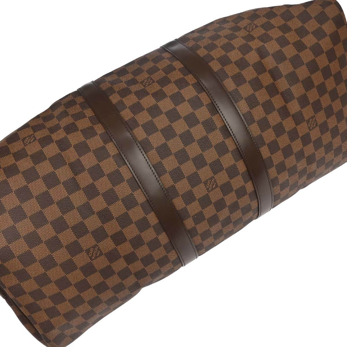 Louis Vuitton 2011 Damier Keepall Bandouliere 55 Duffle Bag N41414