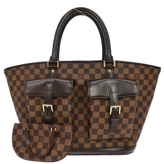 Louis Vuitton 2003 Damier Manosque GM Tote Bag N51120