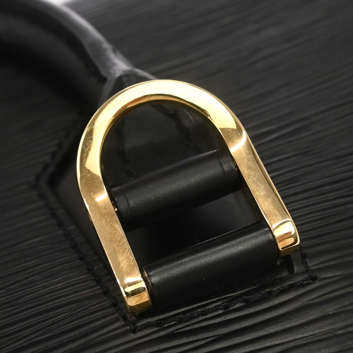 Louis Vuitton Black Epi Jasmin Handbag M52082