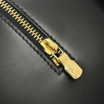 Louis Vuitton Black Epi Soufflot Handbag M52862