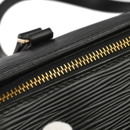 Louis Vuitton Black Epi Soufflot Handbag M52862