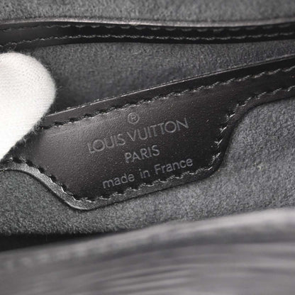 Louis Vuitton Black Epi Soufflot Handbag M52862