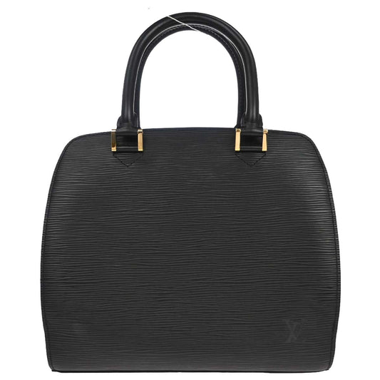 Louis Vuitton Black Epi Pont Neuf Handbag M52052