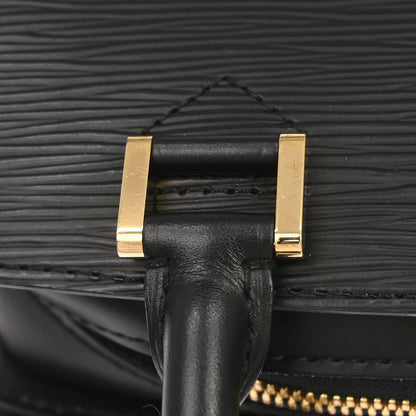 Louis Vuitton Black Epi Pont Neuf Handbag M52052