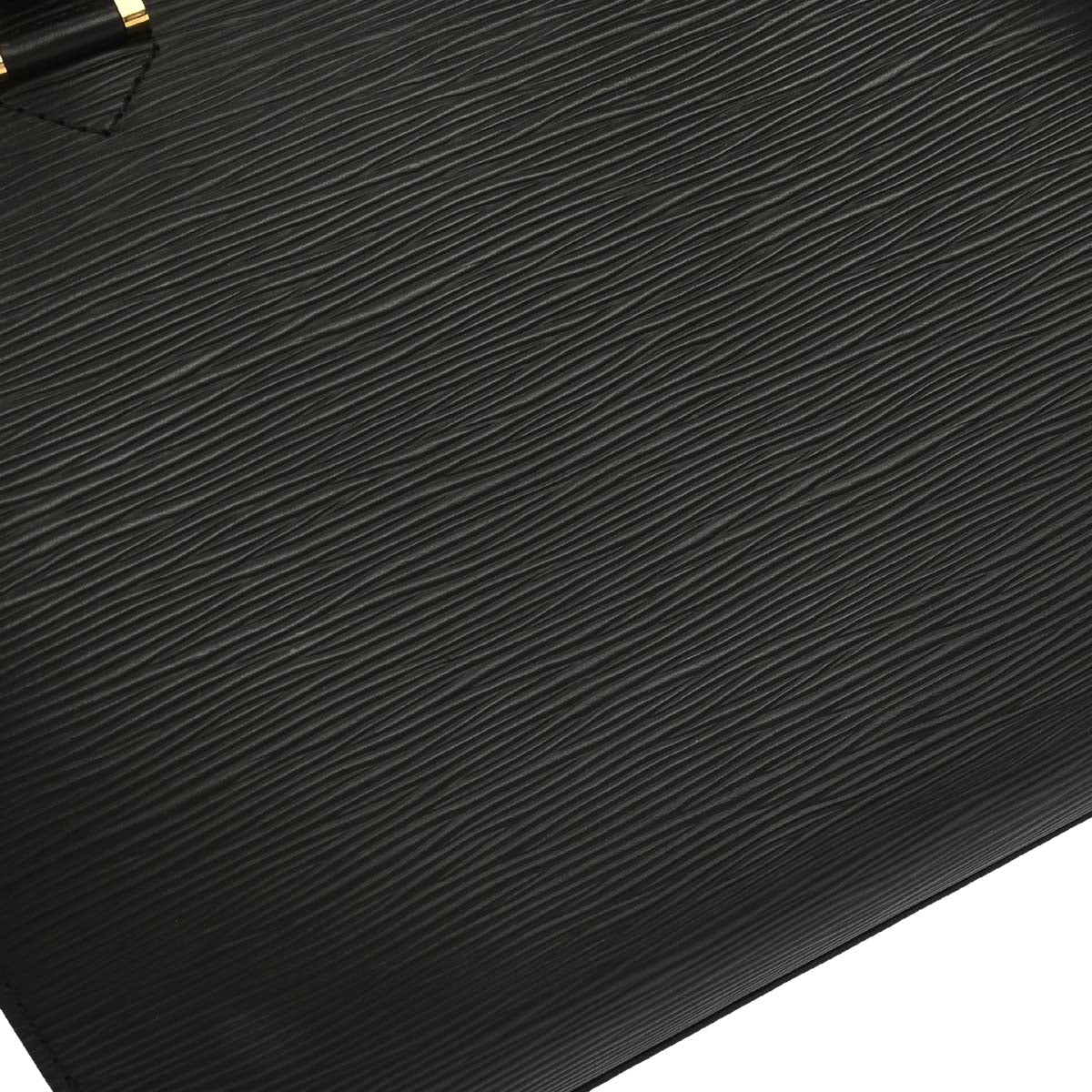 Louis Vuitton Black Epi Pont Neuf Handbag M52052