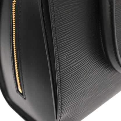 Louis Vuitton Black Epi Pont Neuf Handbag M52052