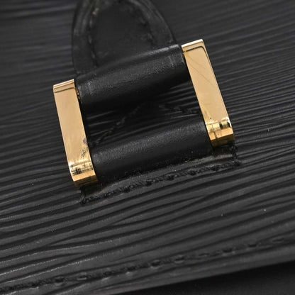 Louis Vuitton Black Epi Pont Neuf Handbag M52052