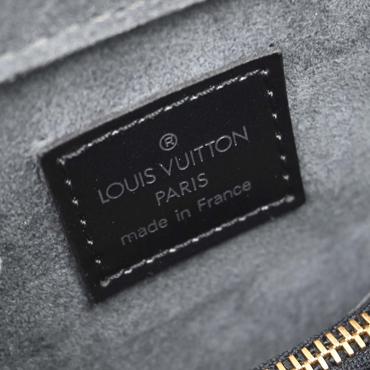 Louis Vuitton Black Epi Pont Neuf Handbag M52052