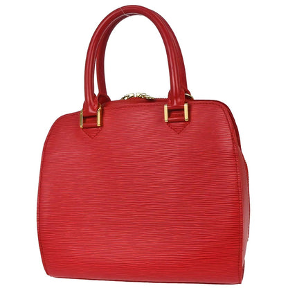 Louis Vuitton Red Epi Pont Neuf Handbag M52057