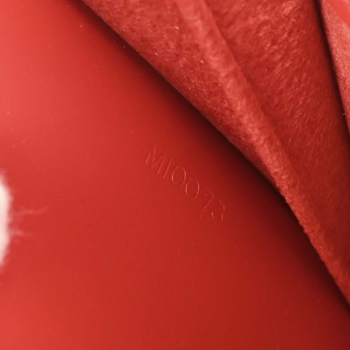 Louis Vuitton Red Epi Pont Neuf Handbag M52057