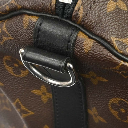 Louis Vuitton 2010 Macassar Keepall Bandouliere 55 Duffle Bag M56714