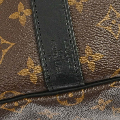Louis Vuitton 2010 Macassar Keepall Bandouliere 55 Duffle Bag M56714