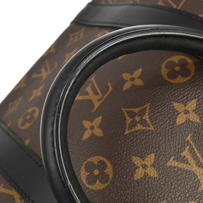 Louis Vuitton 2010 Macassar Keepall Bandouliere 55 Duffle Bag M56714