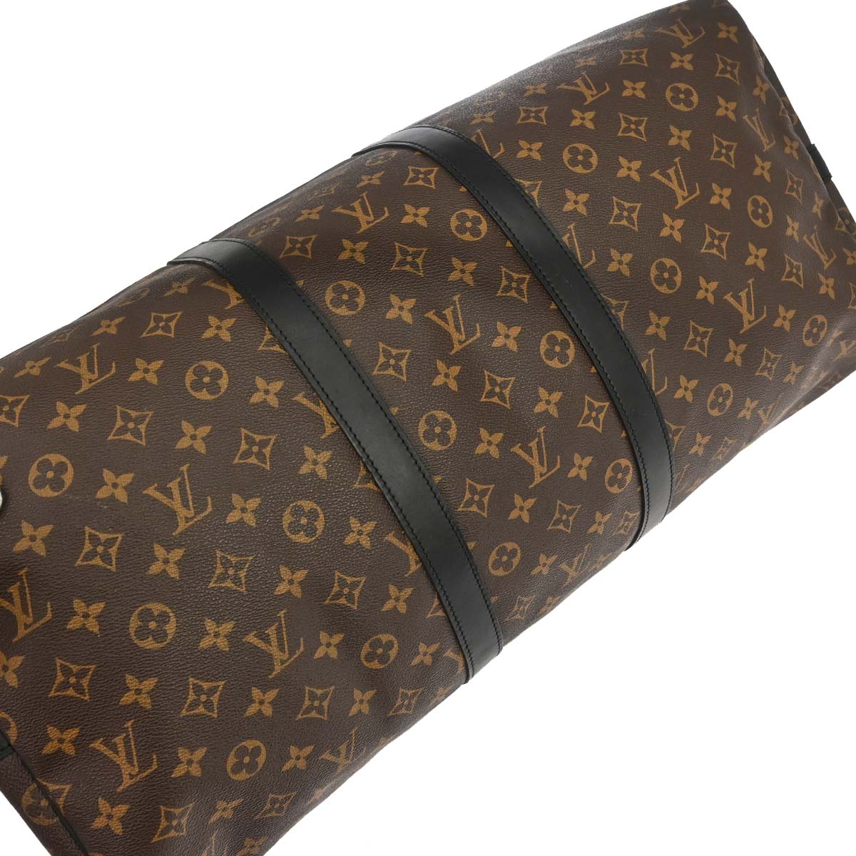 Louis Vuitton 2010 Macassar Keepall Bandouliere 55 Duffle Bag M56714