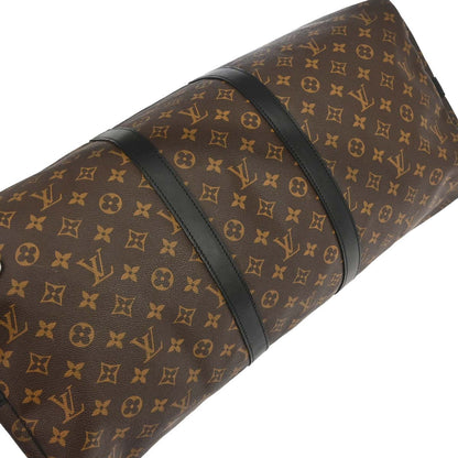 Louis Vuitton 2010 Macassar Keepall Bandouliere 55 Duffle Bag M56714