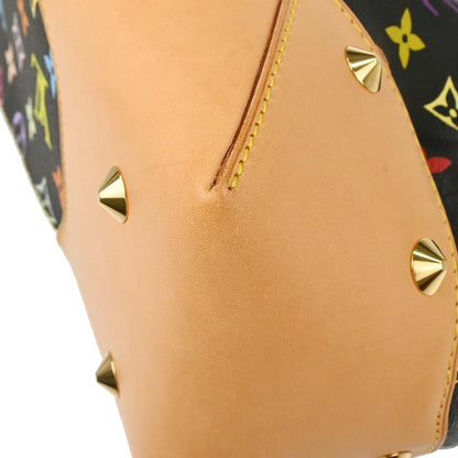 Louis Vuitton Black Multicolor Judy GM 2way Shoulder Handbag M40254