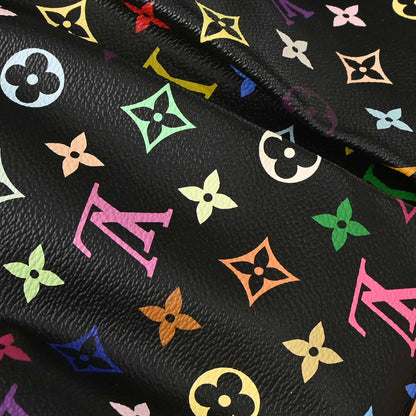 Louis Vuitton Black Multicolor Judy GM 2way Shoulder Handbag M40254