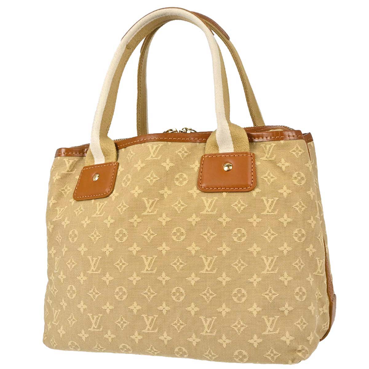 Louis Vuitton Beige Monogram Mini Sac Mary Kate Handbag M92505