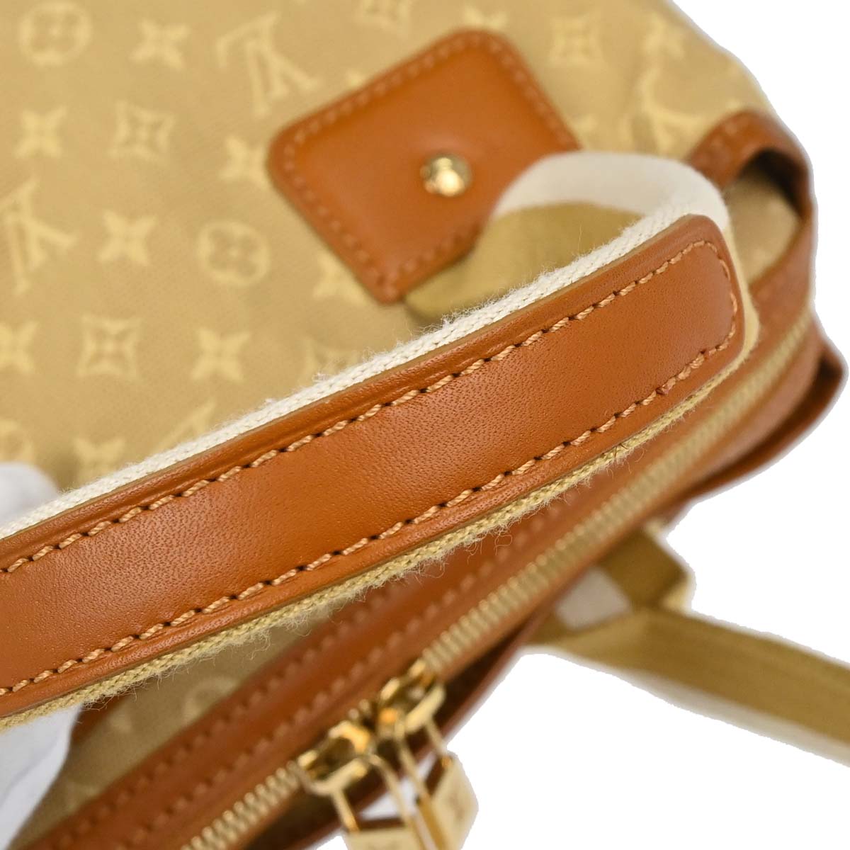 Louis Vuitton Beige Monogram Mini Sac Mary Kate Handbag M92505