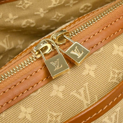 Louis Vuitton Beige Monogram Mini Sac Mary Kate Handbag M92505