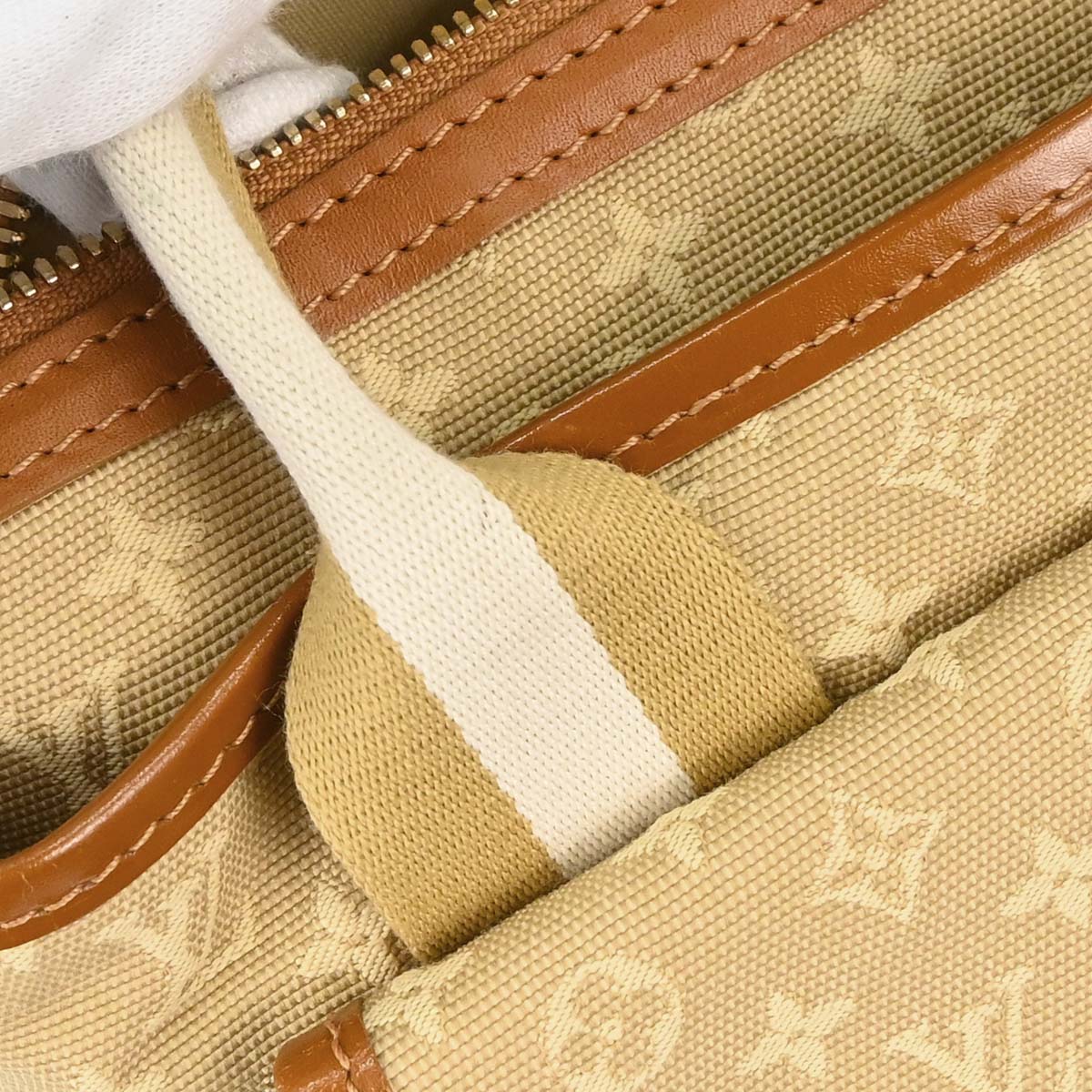 Louis Vuitton Beige Monogram Mini Sac Mary Kate Handbag M92505