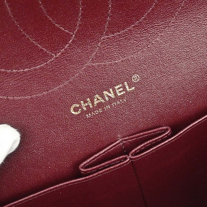 Chanel 2017-2018 Black Caviar Skin Jumbo Classic Double Flap Shoulder Bag