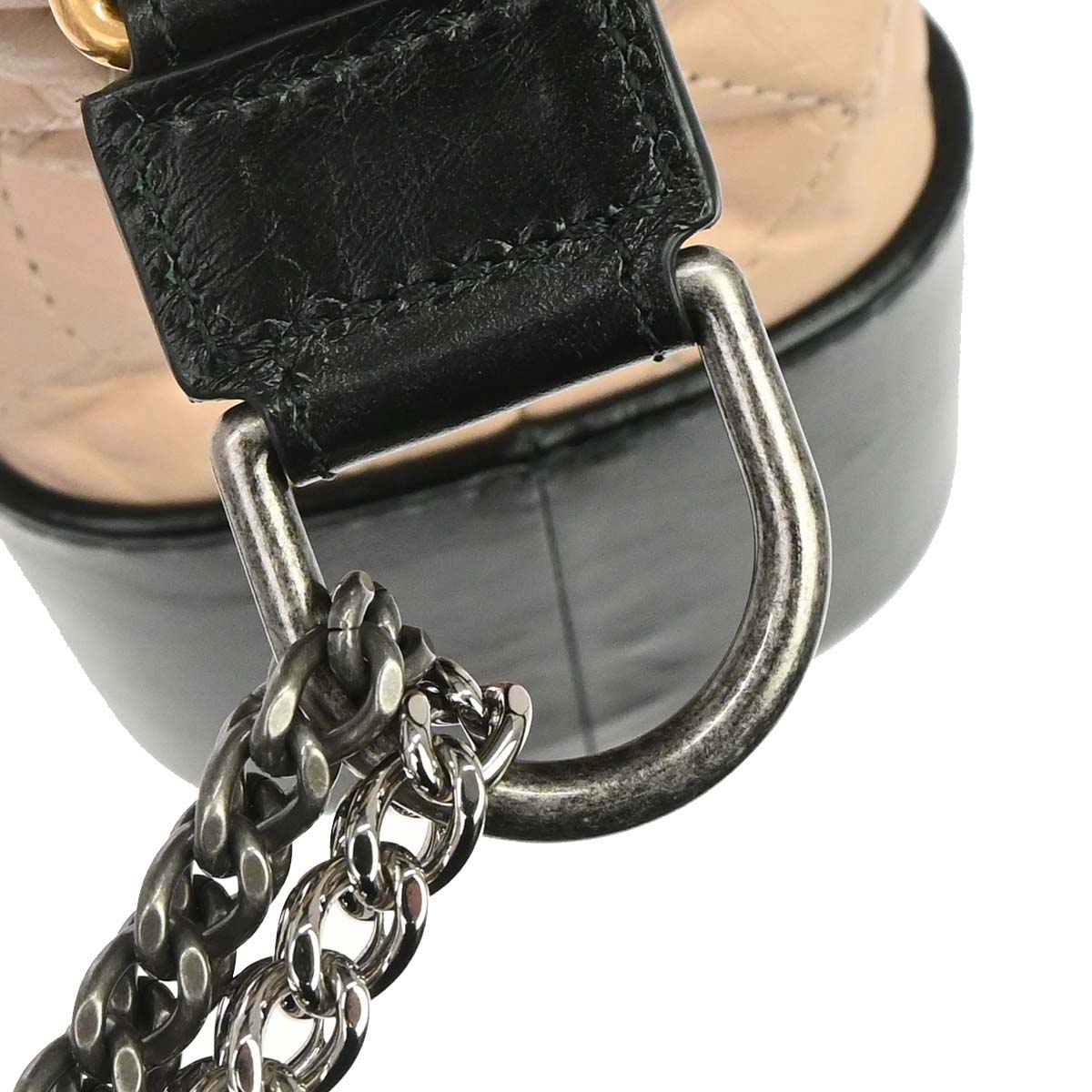 Chanel Beige Black Calfskin Medium Gabrielle Shoulder Bag