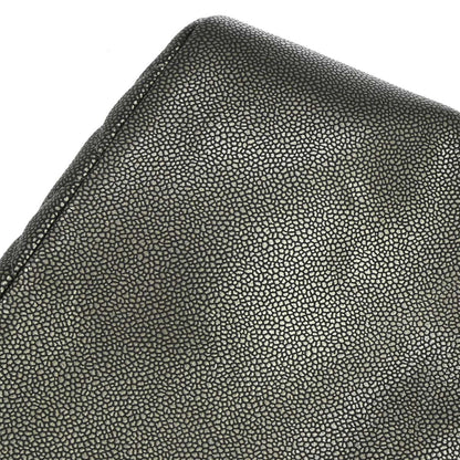 Chanel 2010-2011 Metallic Silver Caviar Skin Tote Handbag
