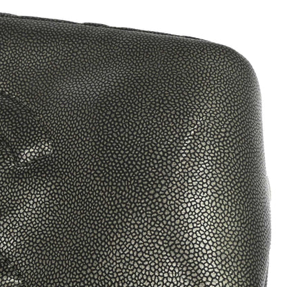 Chanel 2010-2011 Metallic Silver Caviar Skin Tote Handbag
