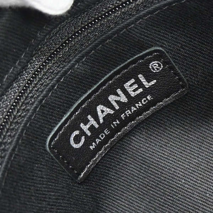 Chanel 2010-2011 Metallic Silver Caviar Skin Tote Handbag