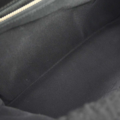 Chanel 2017 Black Shearling Coco Handle 2way Shoulder Handbag