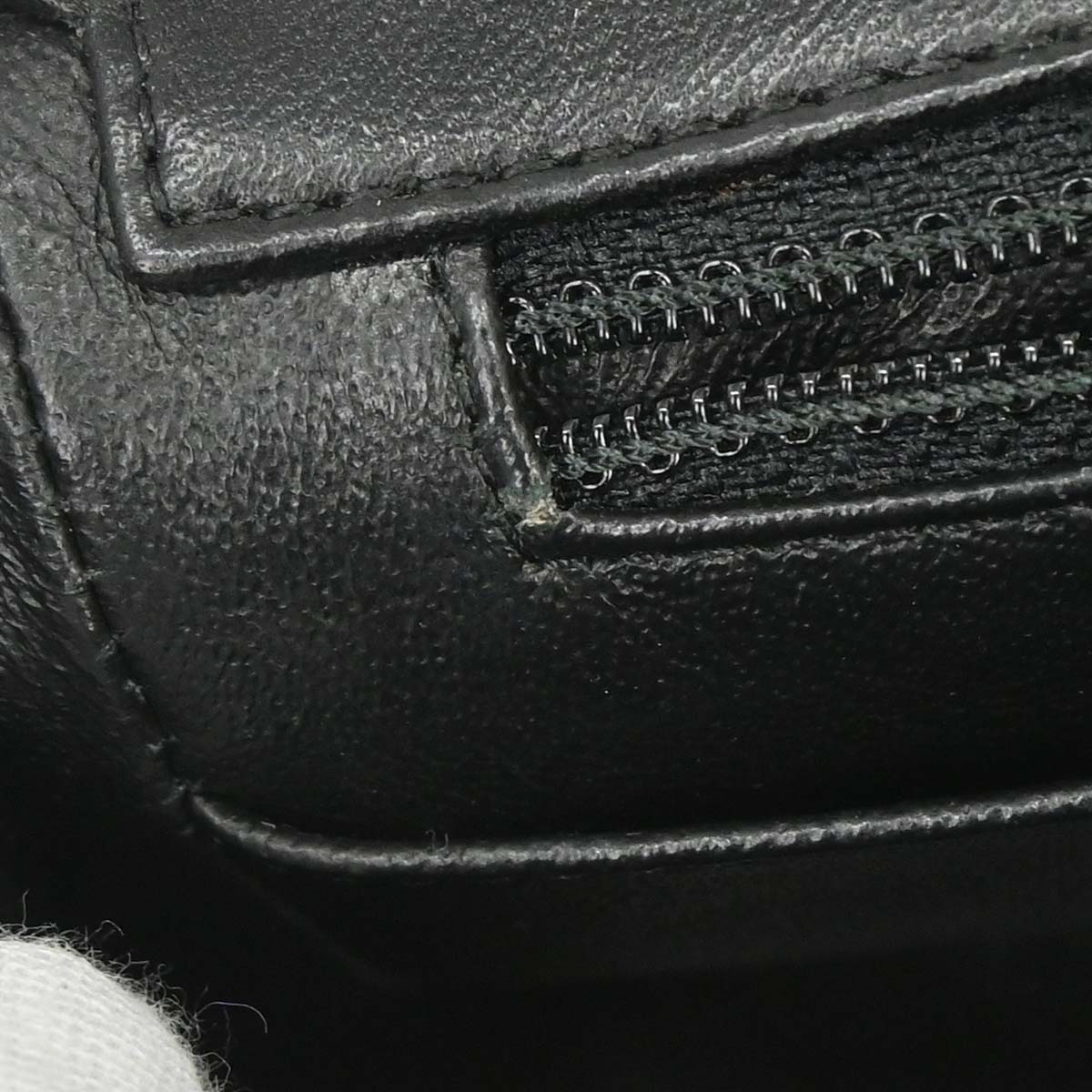 Chanel Black Lambskin Chevron Mini Classic Square Flap Shoulder Bag 17